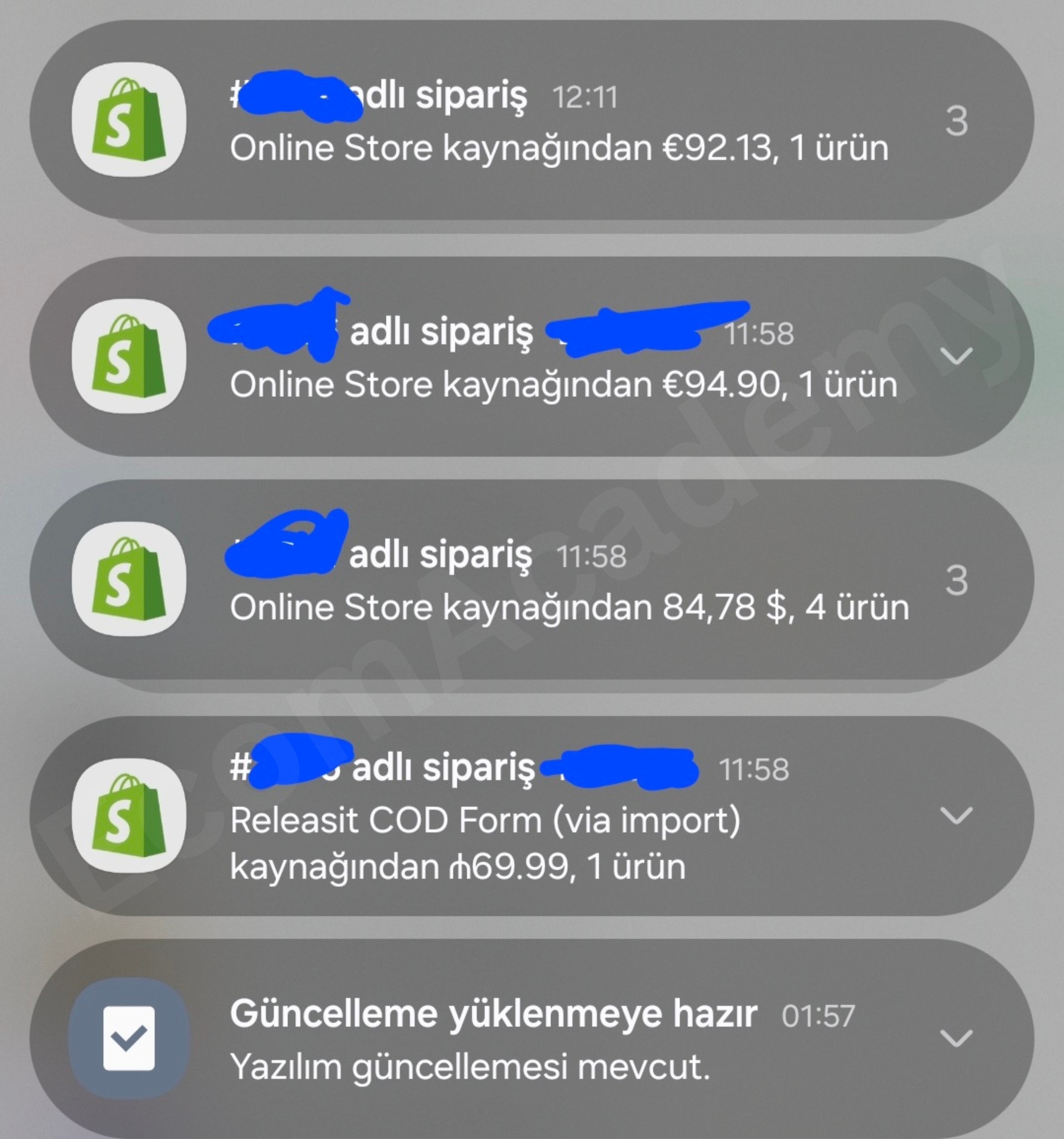 Tələbə satış nəticəsi 13